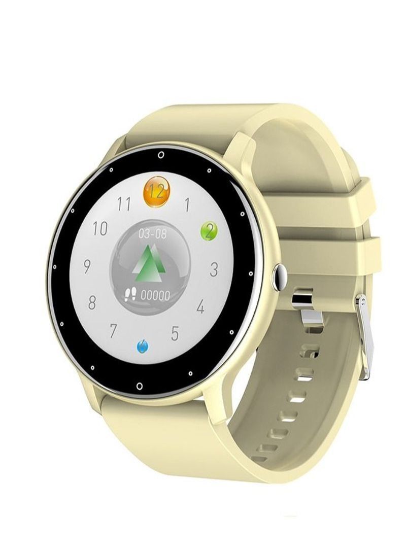 NIBEMINENT IP67 Waterproof Smartwatch Fitness Tracker Yellow - Image 1