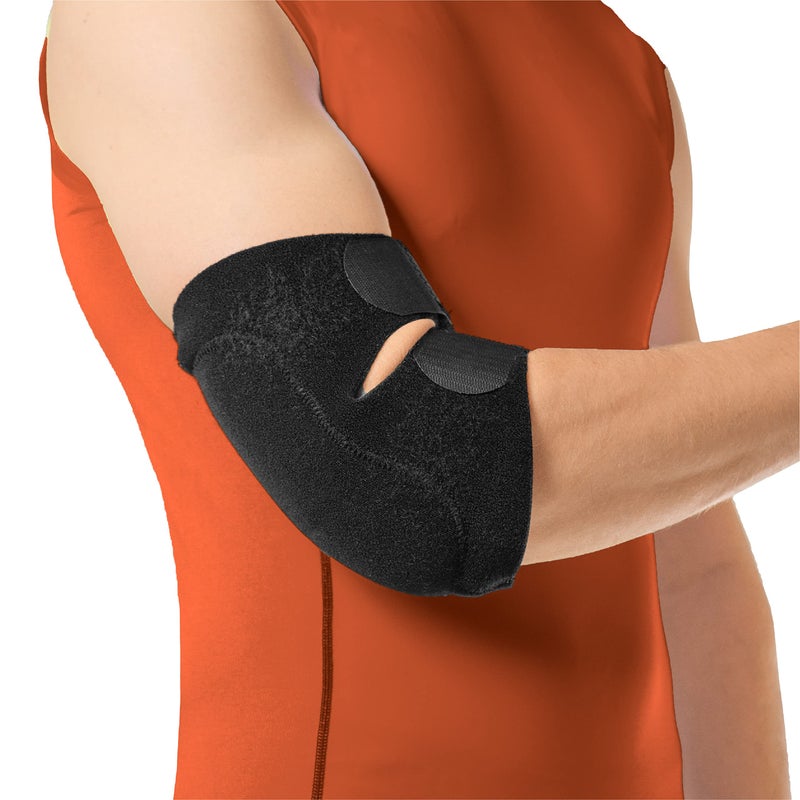 BraceAbility Bursitis Elbow Pad Brace | Compression Arm Sleeve Wrap with Padded Soft Support Cushion for Olecranon Joint Pain, Bursa Protection, Arthritis & Tendonitis Relief (L/XL) - Image 1