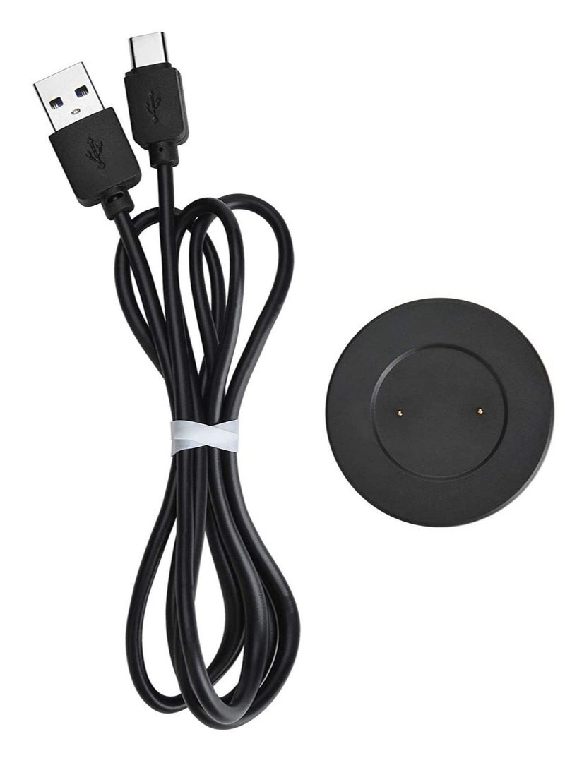 Compatible with Huawei Watch GT/Honor Magic Charger Replacement Charging Cable Cradle for Huawei GT/Magic Smartwatch(Black) - Image 2