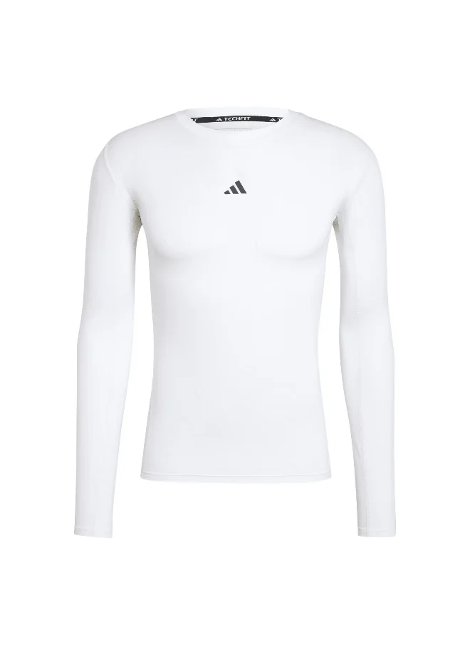 Adidas adidas techfit compression training long men t-shirt
