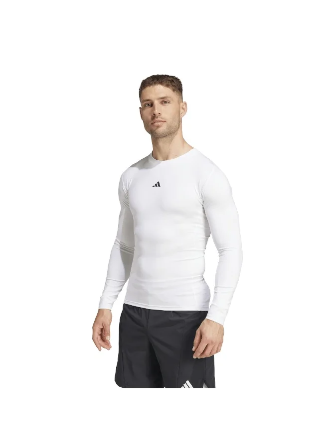 Adidas Adidas Tf Ls Tee White Training T-Shirts For Men XS