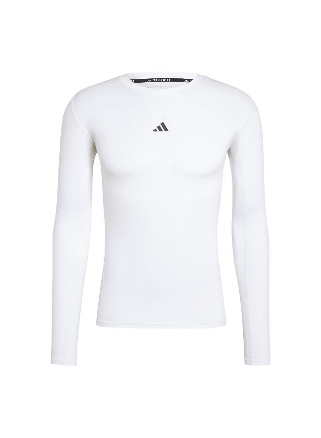 Adidas Techfit Compression Training Long Sleeve T-Shirt - Image 1