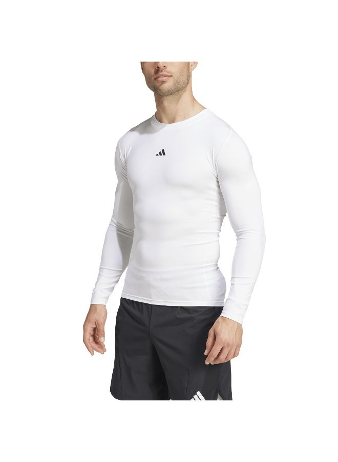 Adidas Techfit Compression Training Long Sleeve T-Shirt - Image 3