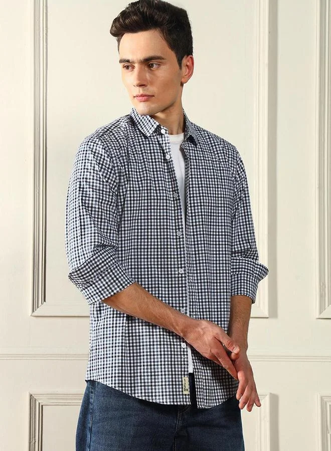 Dennis Lingo Checked Long Sleeves Casual Shirt by Styli