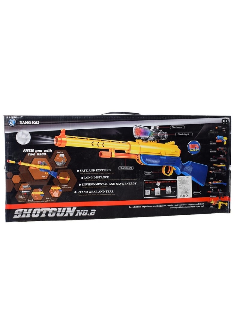 Shotgun Rifle Gel Blaster with Foam Bullets - M03-1+  - Image 2