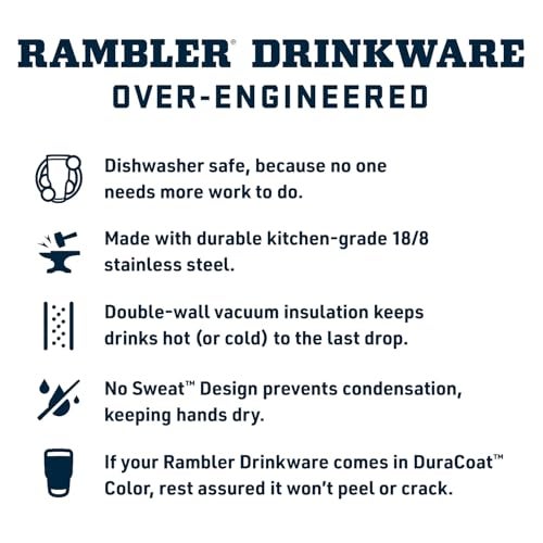 YETI زجاجة ييتي رامبلر سعة 18 أونصة، معزولة بالفراغ، من الفولاذ المقاوم للصدأ مع غطاء قشة متطابق اللون، أصفر شروق الشمس - Image 4