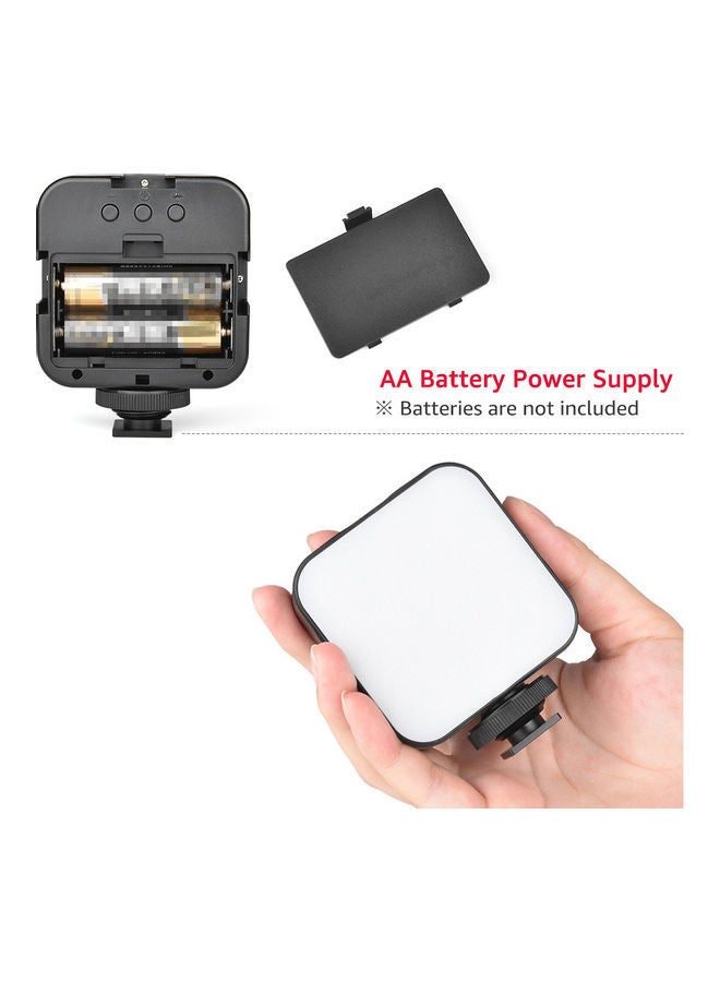 NIBEMINENT Mini Video Conference Lighting Kit with 5W Dimmable 6500K LED Light Black  - Image 5