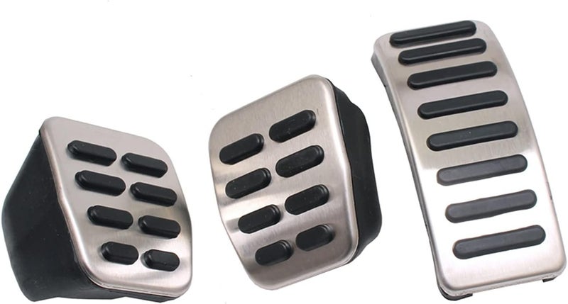 Wivplex Stainless Steel Footrest Pedal Caps Set - Image 1