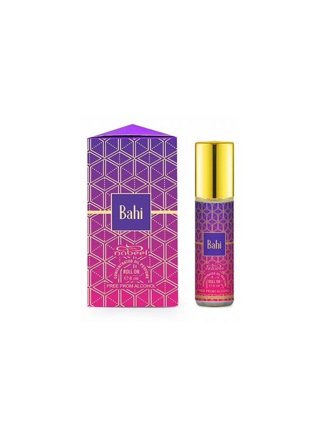 Nabeel Pack of 6 Nabeel Bahi 6ml Roll On Concentrated Oil Perfume - Image 2
