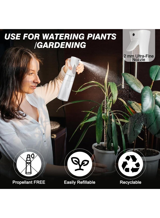 MOMENT زجاجة رذاذ مستمر بلاستيكية فارغة لرذاذ الشعر رذاذ ماء فائق النعومة لتصفيف الشعر والتنظيف وصالونات التجميل والعناية بالنباتات والحيوانات الأليفة - Image 5