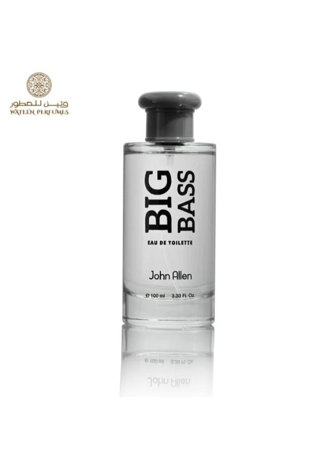 John Allen Big Bass Eau de Toilette - 100ml | Elegant & Bold Fragrance for Men  - Image 2