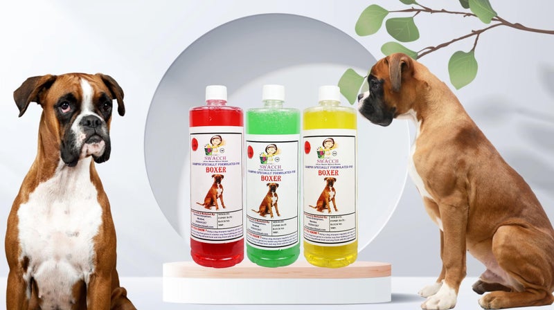 SWACCH Shampoo Specially FORMULATED for Boxer (1 Litre) (Combo Pack of 3) Lemon, Jasmine & NEEM ALOVERA - Image 2