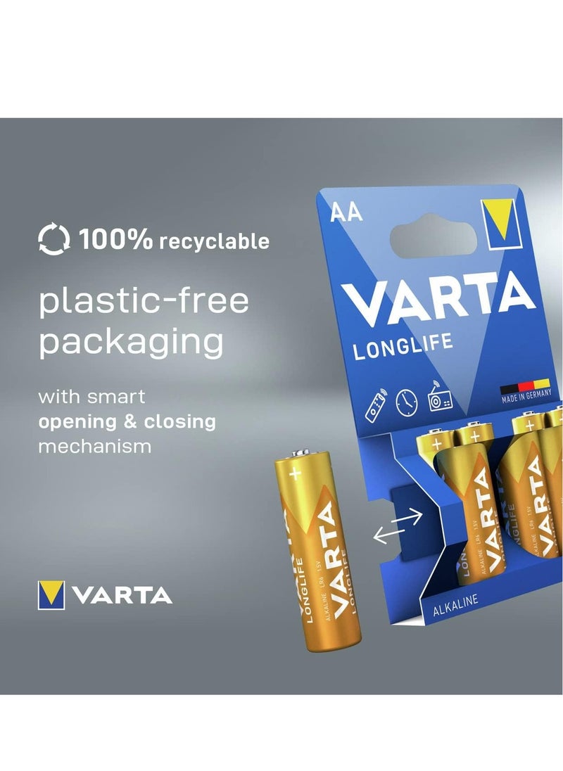 Long Life Alkaline Batteries - 4 Packs, 1.5V, MIGNON ,4106 , STILO ,LR6 , MN1500 with gold color , made in germany - pzsku/ZCE4AE73354656561731AZ/45/_/1728902795/d2c6c8b4-921d-4d4d-8492-873483634fc4