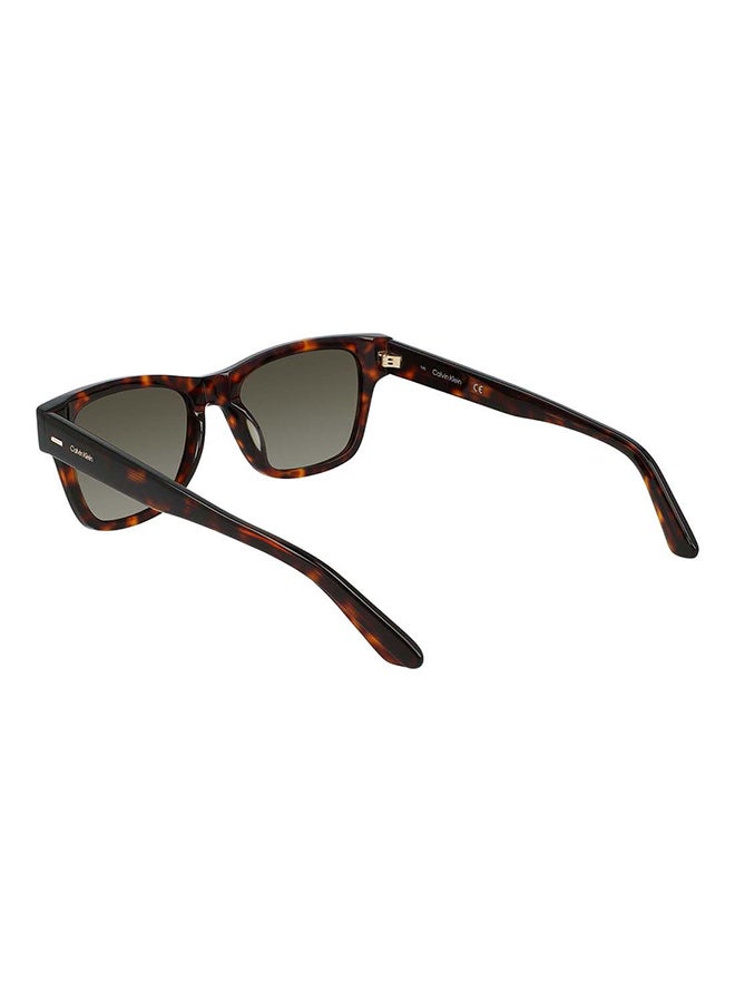 CALVIN KLEIN Men Full Rim Acetate Modified Rectangle  Sunglasses  CK21528S-220-5318 - Image 4