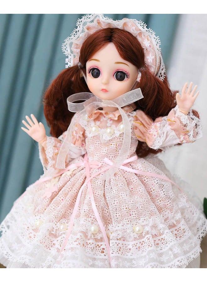 Small, exquisite and beautiful dolls, princess dress dolls, children's companion toys, girls' princess toys, doll series (size: 30cm) - Image 1
