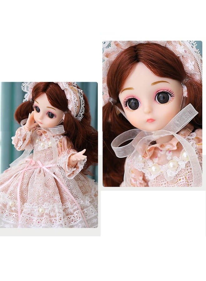 Small, exquisite and beautiful dolls, princess dress dolls, children's companion toys, girls' princess toys, doll series (size: 30cm) - Image 2