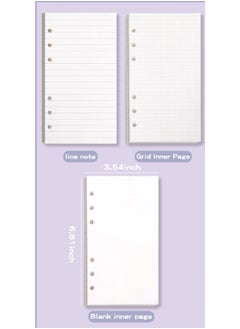 Y&D A6 Loose Leaf Notebook Classical Set Macaron Pu Leather Loose Leaf Notebook Cash Budget Ledger  - Image 3