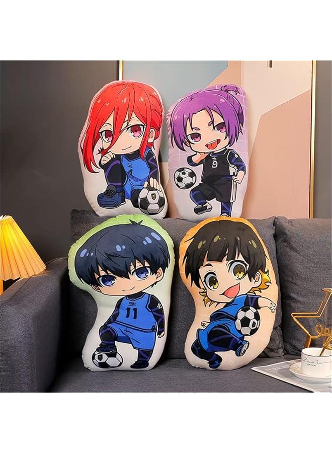 Ainme BAROU SHOUEI Plush Doll Pillow Soft Stuffed Plushie Figure, Cartoon Manga Back Cushion Throw Pillows Puppets Sofa Decorative Xmas Gifts  - Image 4
