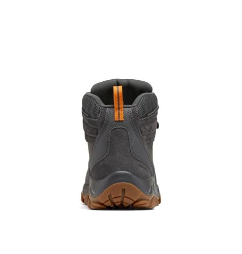 Columbia Mens Newton Ridge Plus II Suede Waterproof Dark GreyGold Amber 105 Wide - Image 3