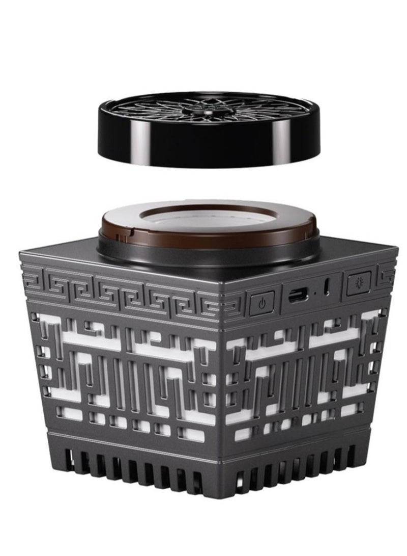 مكبر صوت مون بخور للقرآن الكريم - أسود - Image 1