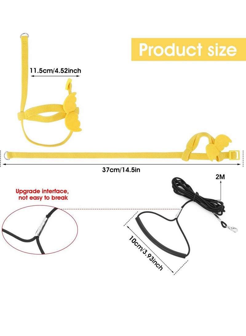 SYOSI Bird Training Leash Adjustable Parrot Flying Strap Rope Universal Flying Traction Lead Durable Outdoor Training Toy for Birds, Parrot, Cockatiel, Parakeet, Lory - Image 4