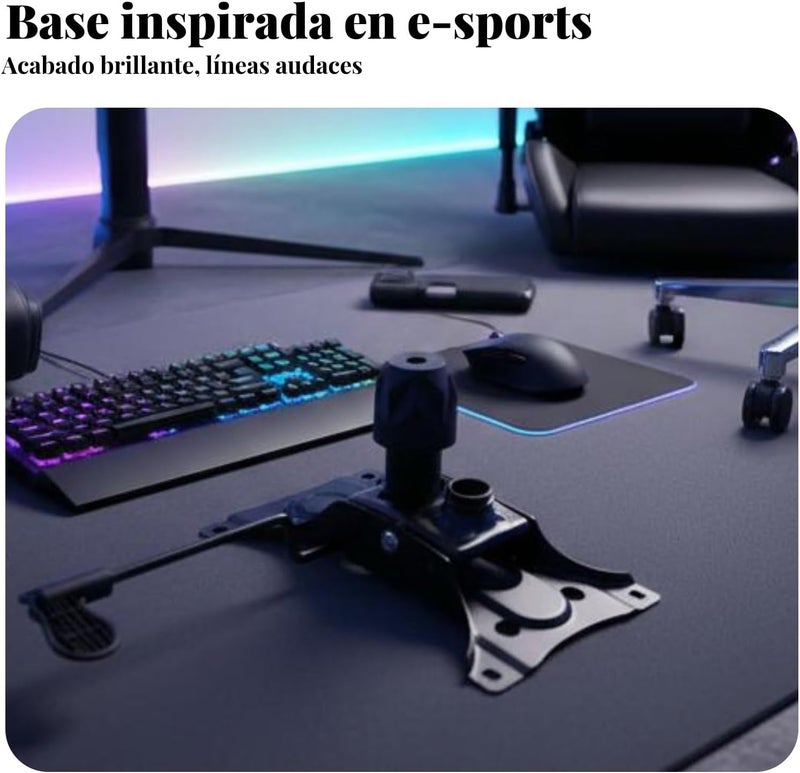 Qianly Chair Tilt Mechanism Steel Construction Gaming Chair Replacement Base Heavy Duty Tilt Base Plate, Short Mouth 2.0MM - Image 3