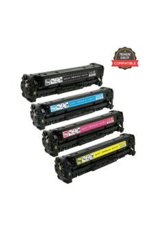 HP 415A 1 Set Compatible Toner | Black W2030A | Cyan W2031A | Yellow W2032A | Magenta W2033A For HP LaserJet Color Printer M454dn, MFP M479dw, M454dw, MFP M479fdn, MFP M479fdw, MFP M479fnw All-In One