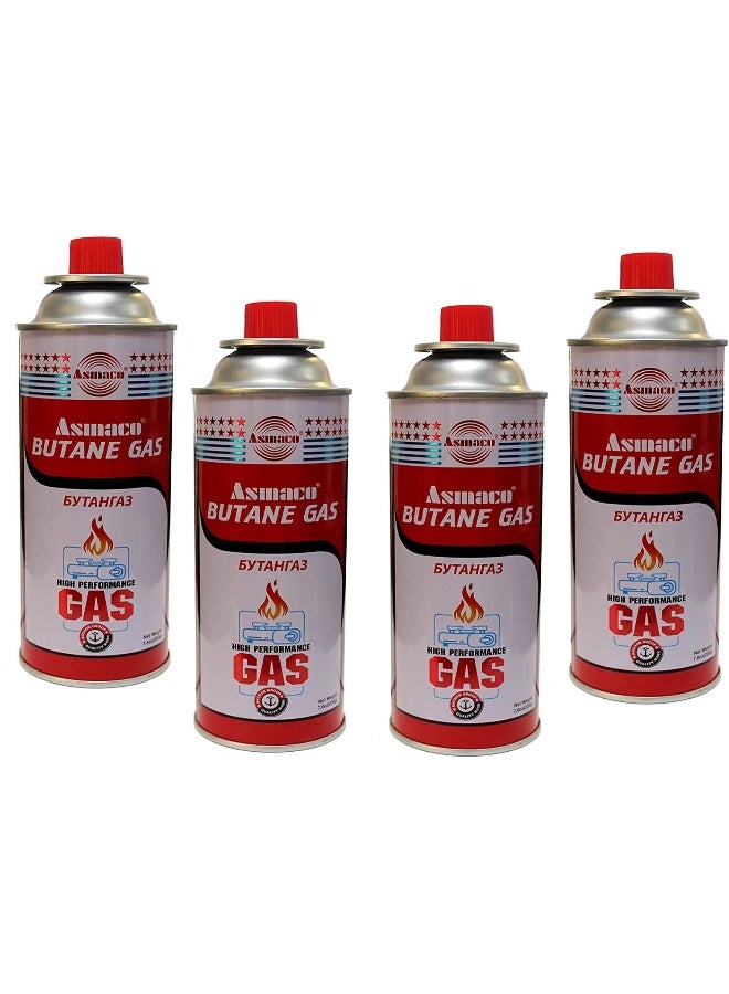 Asmaco Sun Onezone Butane Gas Cartridge 7.8 Oz 220G 4Pcs 302016