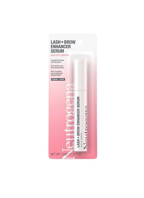 Healthy Lash + Brow Enhancer Serum For Unisex Adult Formulated with Biotin & Peptides; Nourishing & Conditioning Serum to Enhance the Look of Lashes & Eyebrows, 0.08 oz