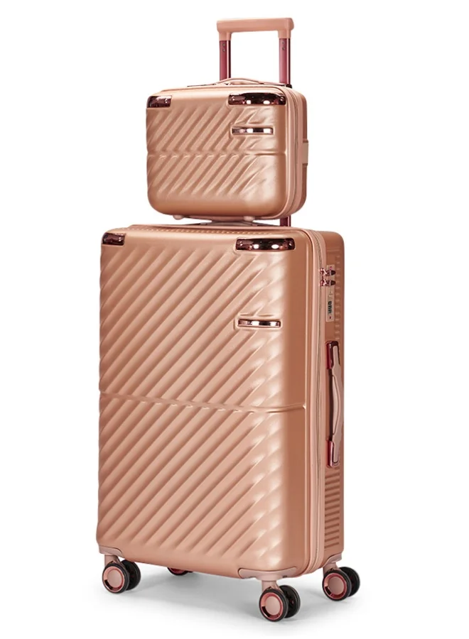 Limra Luggage set 4 pieces travel Bags with a distinctive design from limra Gold