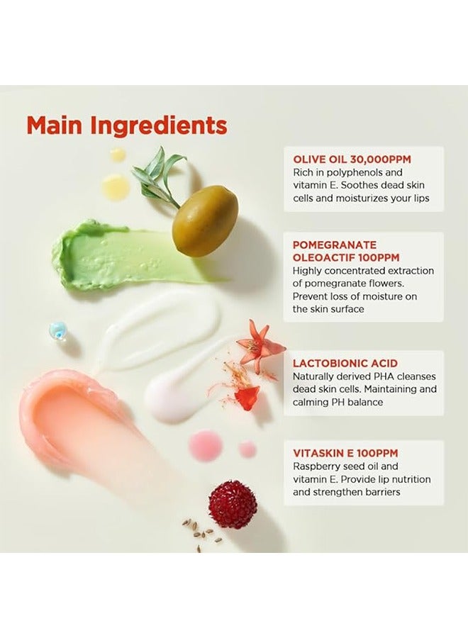 Tocobo Vita Glazed Lip Mask, Exfoliation and Nourishment Lip Mask, Light Lip Line Sleep Lipstick, Super Moisturizing Night Lip Cream Care 20ML ﻿ - Image 4