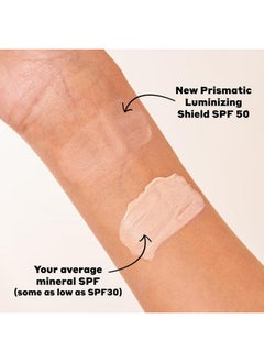 VOLITION Prismatic Luminizing Mineral Shield SPF 50 with Niacinamide + Hyaluronic Acid  - Image 4