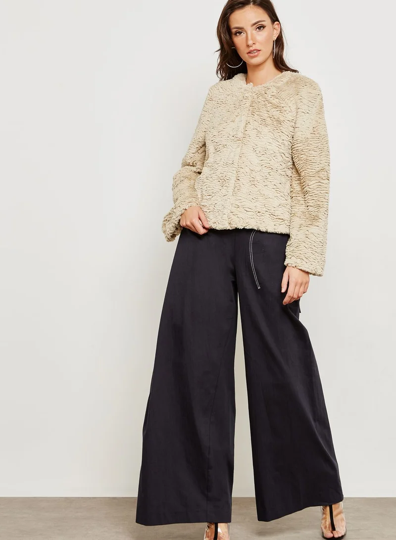 VERO MODA Faux Fur Jacket
