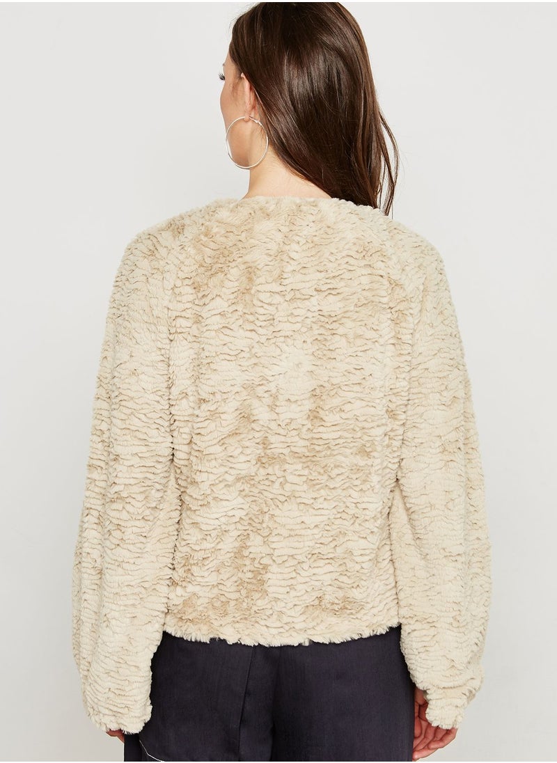 VERO MODA - Faux Fur Jacket - Image 1
