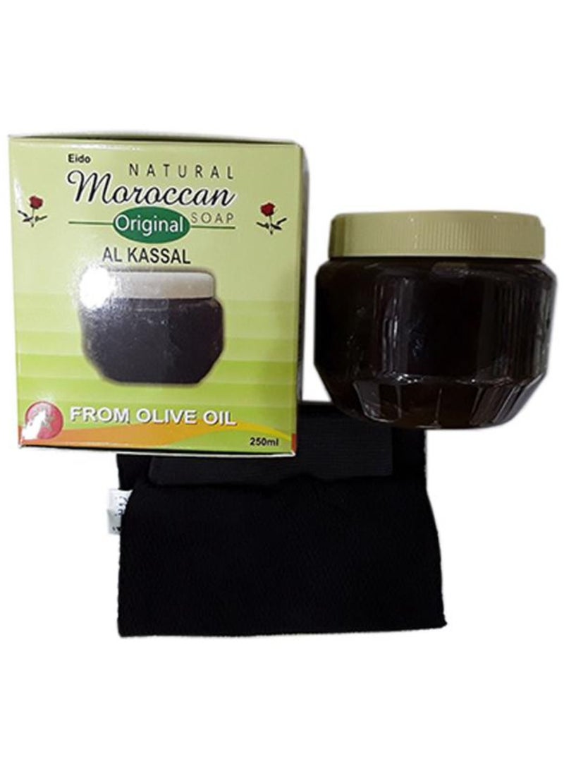Al Kassal Moroccan Original Soap From Olive Oil 250 ml