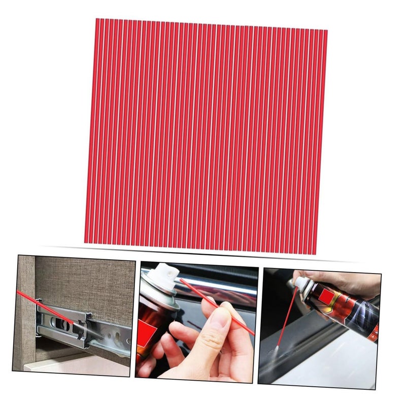 100 Rust Remover Spray Nozzle Replacement Spray Can Tubes For Cleaner - Image 4