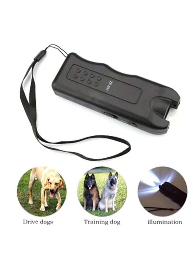 Generic - Portable Handheld LED Ultrasonic Dog Repeller Control Trainer - Image 1