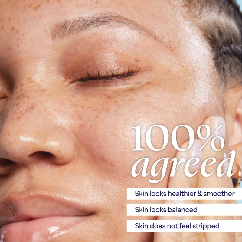 TULA Skin Care Cult Classic Purifying Face Cleanser - Jumbo, Gentle and Effective Face Wash, Makeup Remover, Nourishing and Hydrating, 11.8 oz. - Image 5