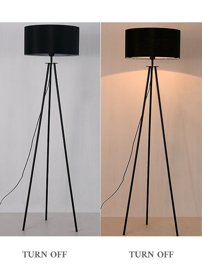 Floor Lamp, Tripod Black Floor Lamp, 3 Colors Brightness Led Lamp, Vertical Bedside Ambient Lamp for Living Room Bedroom Corner Sofa Black 154x30 cm - pzsku/ZCE4C091119E403D34745Z/45/_/1732339059/8ae6a57b-5ce9-484e-9ead-bd9bbace8dfa