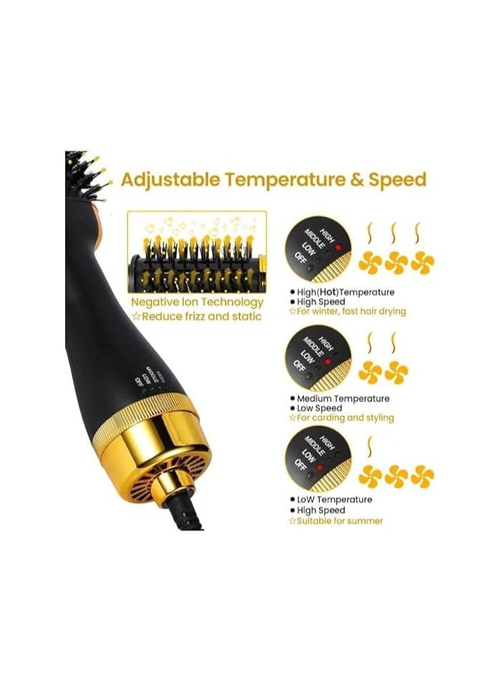 Home Gold - Hair Dryer Brush Black - 1200 Watt - HG-5253 - Image 3