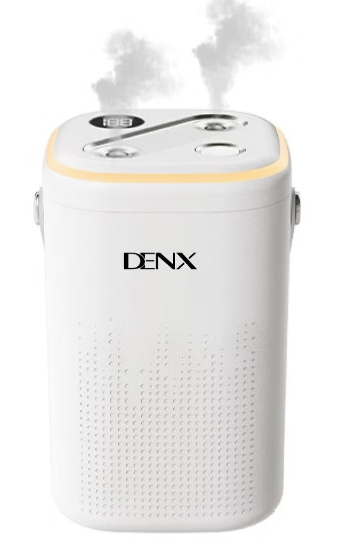 Denx 1.3L Rechargeable Air Humidifier with Purifier | 1800mAh Battery | Type-C Charging | Portable Cool Mist for Home, Office & Travel - Image 2