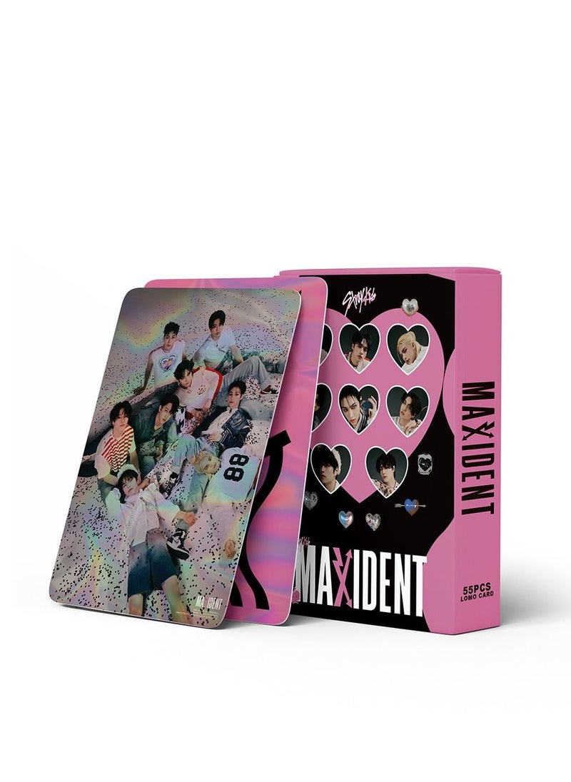 55Pcs Straykids Album MAXIDENT Flash Laser Style Lomo Card - pzsku/ZCE4C3E754BE5F43AD5F7Z/45/_/1694057060/f62984ae-a95f-4427-b045-e6f74e81e677