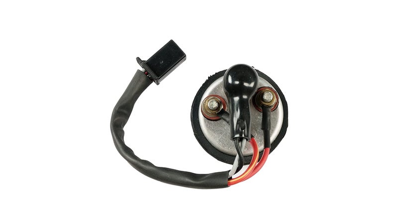 Deutsche 8 Amp. Bullet Machismo AC/DC Self Start |Black Dial With LED & Mounting Rubber | (4 Pin Black Coupler) Motorcycles Ampmeter Ampere Gauge Meter - Image 2