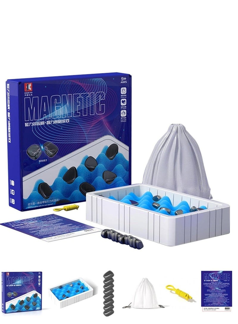 Magnetic Chess Games, Fun Table Top Magnet Games, Magnet Board Games, Strategy Games for Kids and adults, Family Party Games  - Image 1