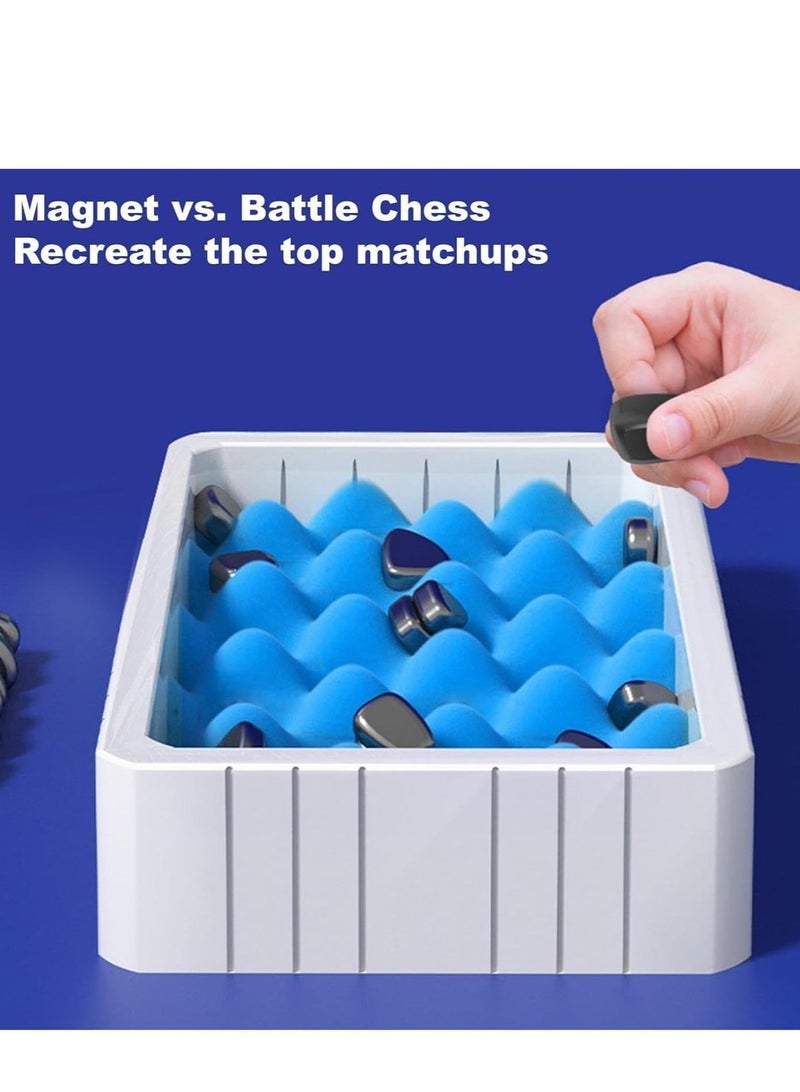 Magnetic Chess Games, Fun Table Top Magnet Games, Magnet Board Games, Strategy Games for Kids and adults, Family Party Games  - Image 4
