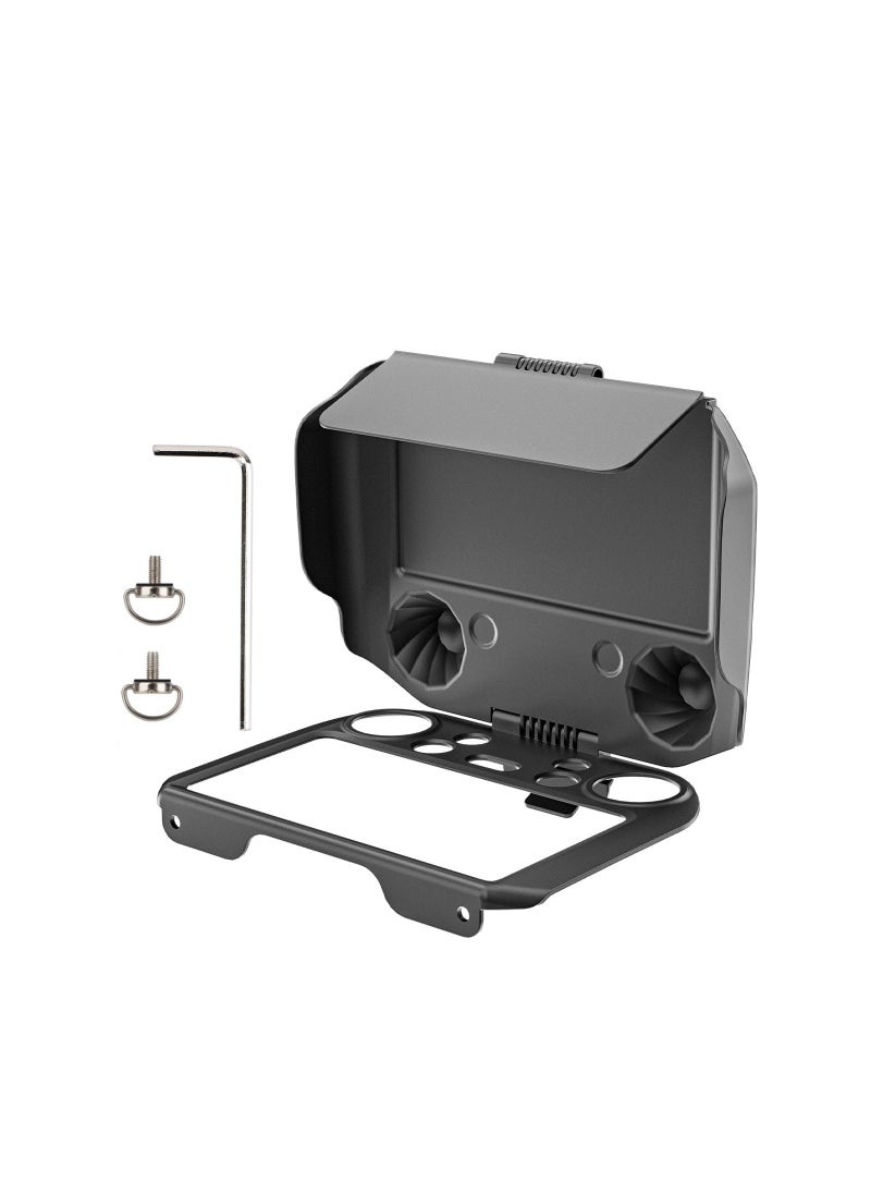 Sunnylife Mavic3Pro remote control protective cover light shield Mini3Pro/RC Pro protective sub-cover Black 