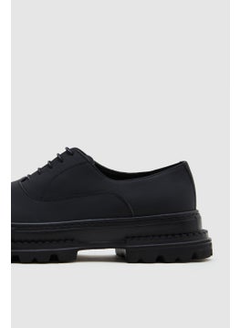 twn Black Chunky Sole Nubuck Shoes 1EF093122717M  - Image 3