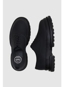 twn Black Chunky Sole Nubuck Shoes 1EF093122717M  - Image 5
