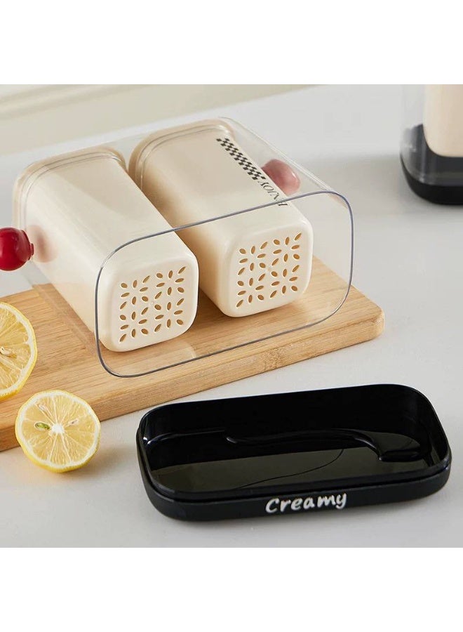 2-compartment spoon strainer - Image 3
