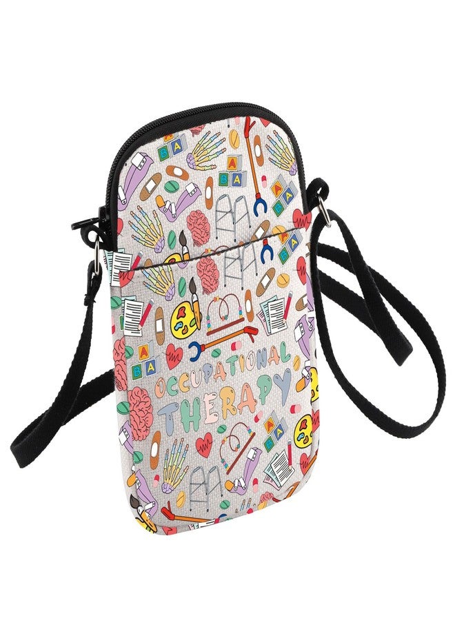 HOLLP Cute Occupational Therapy Crossbody Bag Future OT Therapists Healthcare Gift for Women (OT) - Image 1